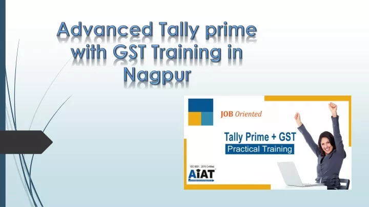 advanced tally prime with gst training in nagpur
