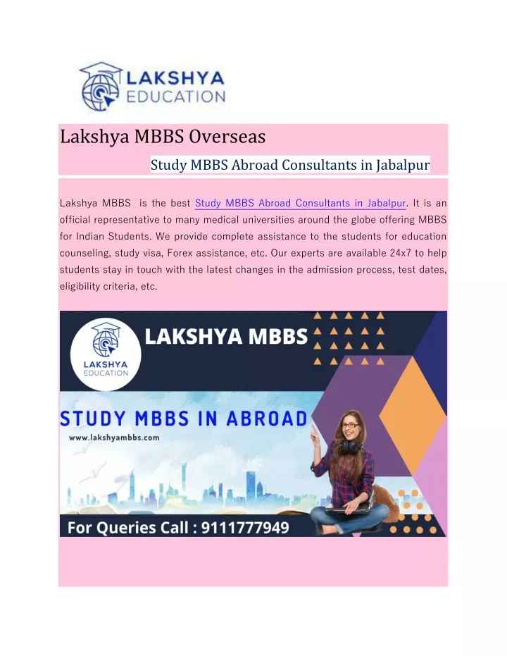 lakshya mbbs overseas study mbbs abroad