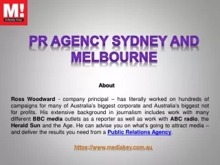 Top PR Agency Sydney and Melbourne