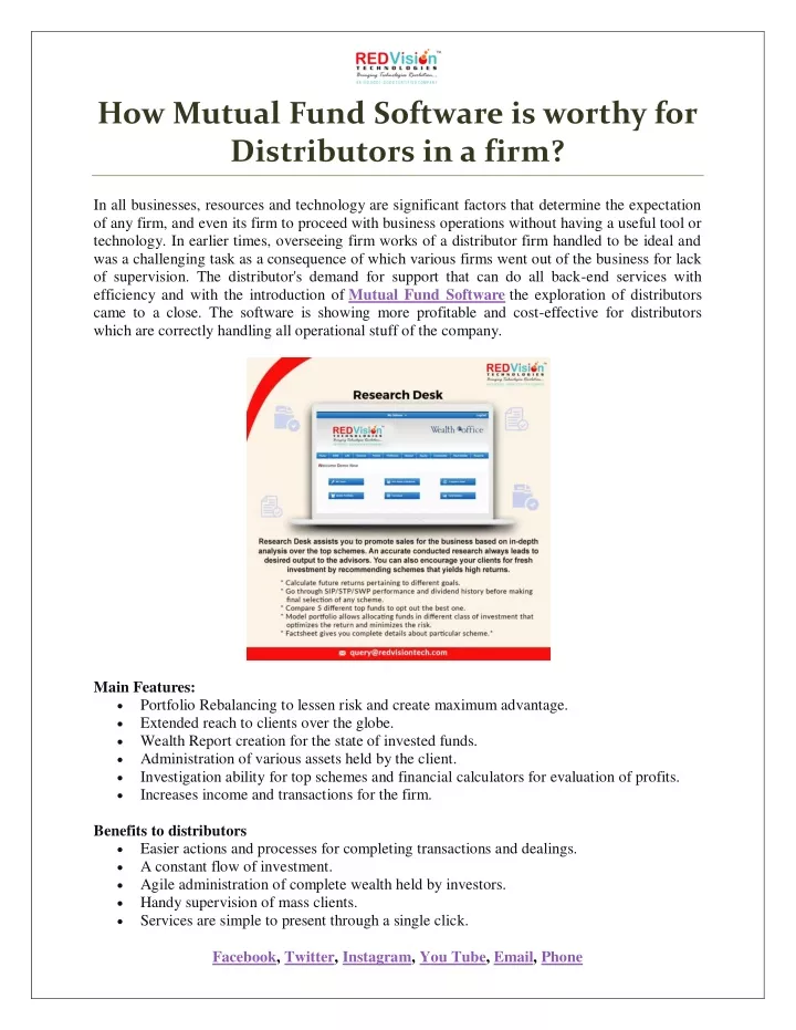 how mutual fund software is worthy