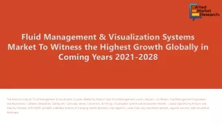 fluid management visualization systems market