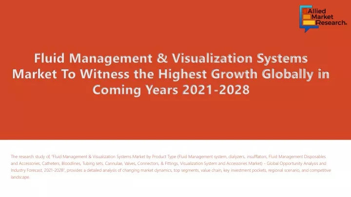 fluid management visualization systems market