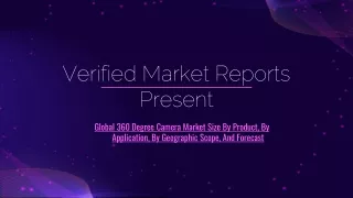 Global 360 Degree Camera Market Size By Product, By Application, By Geographic Scope, And Forecast