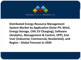 distributed energy resource management system