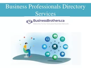 Business Professionals Directory Services