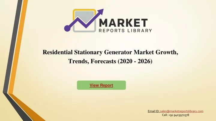 residential stationary generator market growth