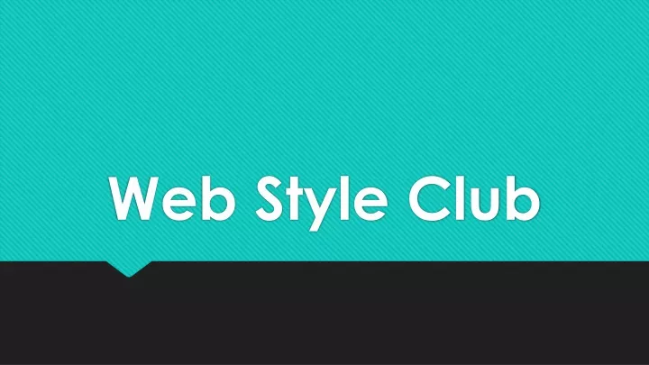 web style club