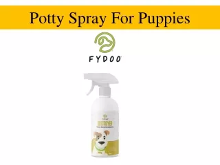 Potty Spray For Puppies