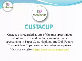 Bulk Custom Napkins Wholesaler & Manufacturer