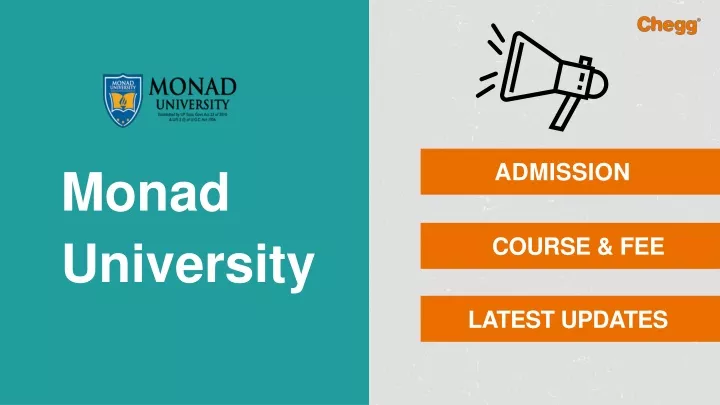 monad university