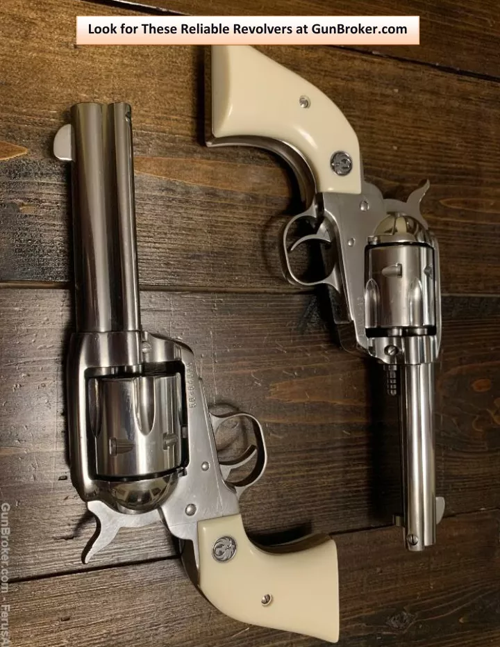 look for these reliable revolvers at gunbroker com