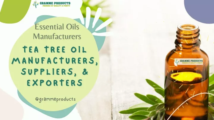 essential oils essential oils manufacturers