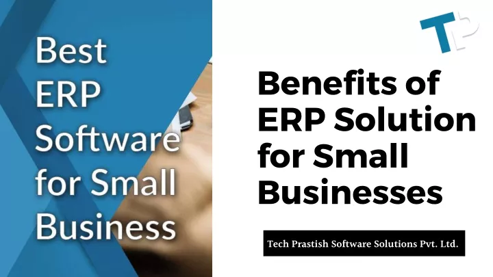 benefits of erp solution for small businesses