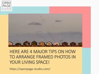 Here are 4 Major Tips on How to Arrange Framed Photos in your Living Space!