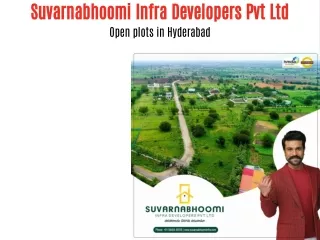 Plots for sale in Hyderabad | Suvarnabhoomi Infra Developers Pvt Ltd