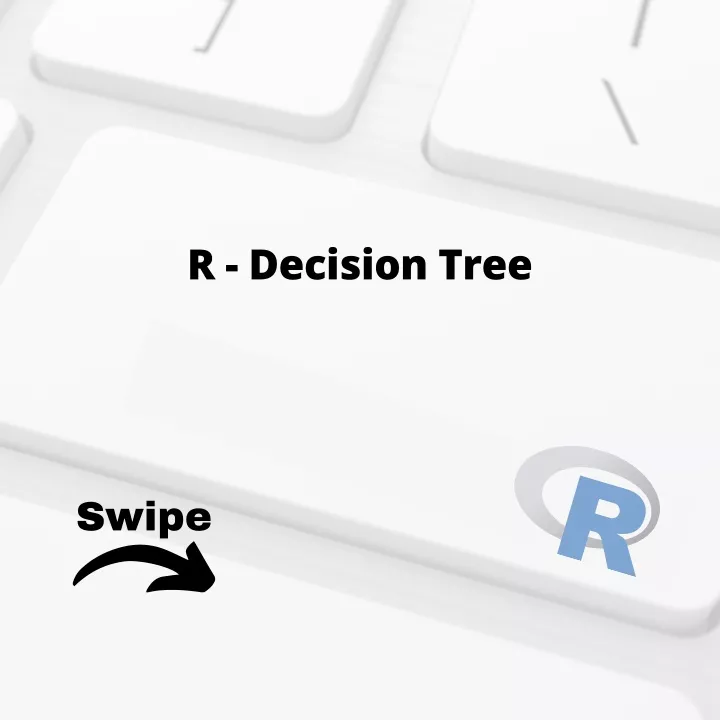 r decision tree