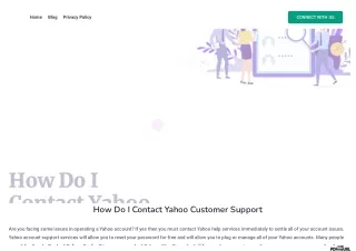 How Do I Contact Yahoo Customer Support