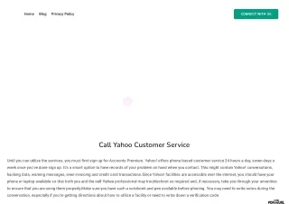 Call Yahoo Customer Service