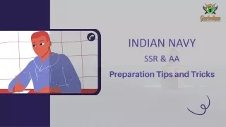 Indian Navy AA / SSR Exam Preparation Tips and Tricks