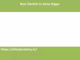 dental clinic in anna nagar west