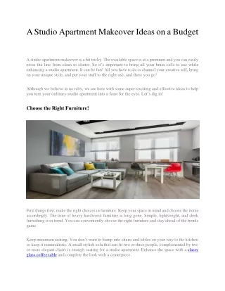 A Studio Apartment Makeover Ideas on a Budget-converted