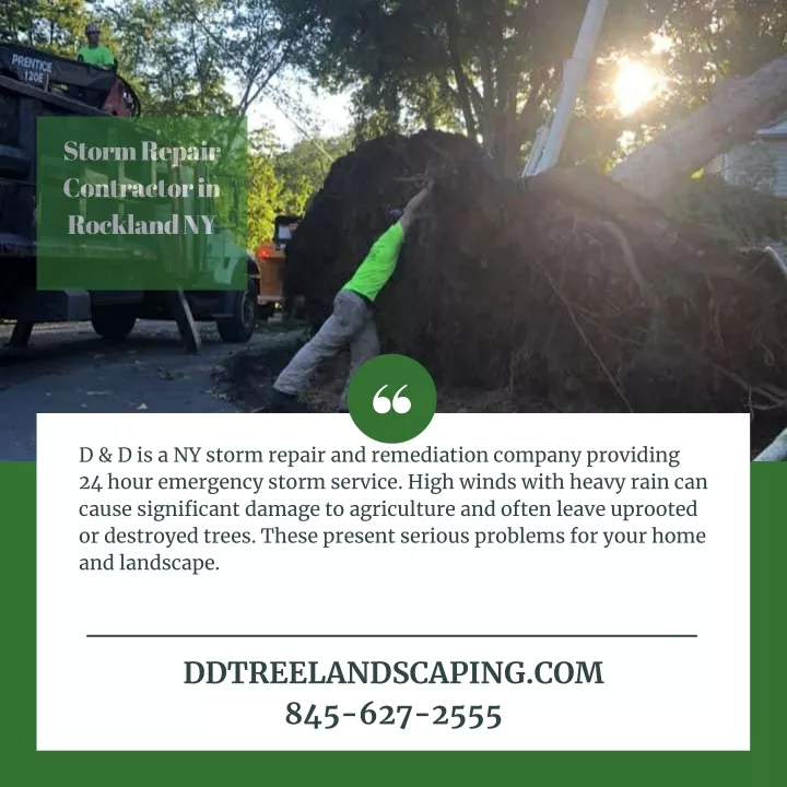 storm repair contractor in rockland ny