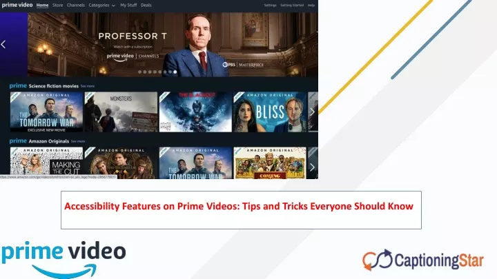 accessibility features on prime videos tips