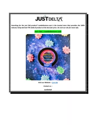 Just Cbd  Justdeltastore.com