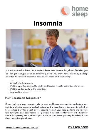 insomnia