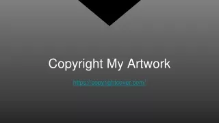 Copyright My Artwork | CopyRight Cover
