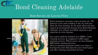 Bond Cleaning Adelaide- End Of Lease Cleaning Near You