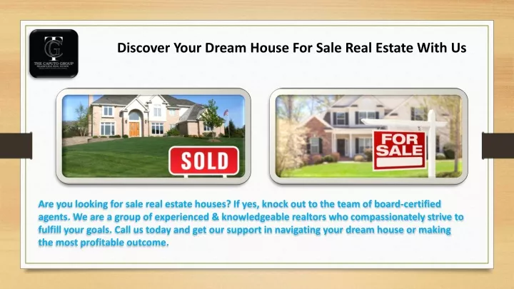 discover your dream house for sale real estate