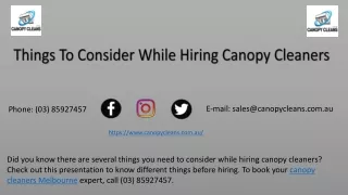 e mail sales@canopycleans com au