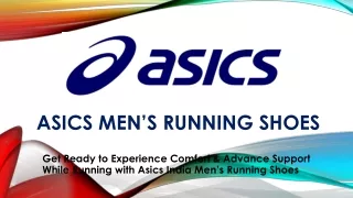 asics men s running shoes
