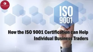 how the iso 9001 certification can help