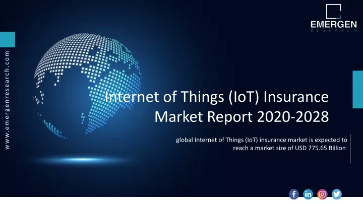 internet of things iot insurance market report