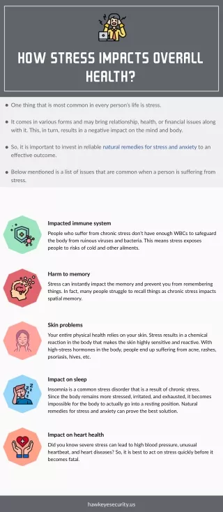 How Stress Impacts Overall Health?