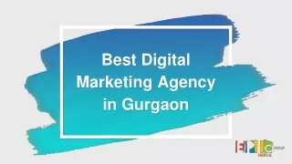 digital marketing agency Gurgaon