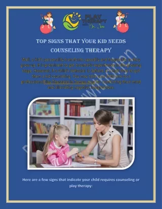 Book an Appointment with the Best Play Therapist in Tampa