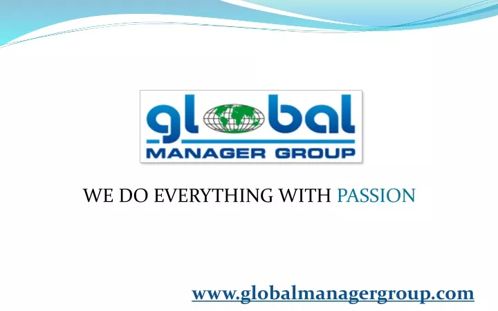 we do everything with passion