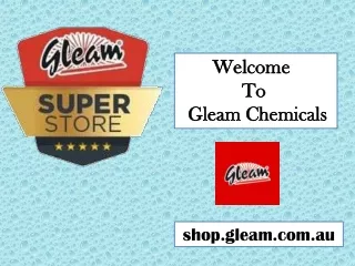 welcome to gleam chemicals