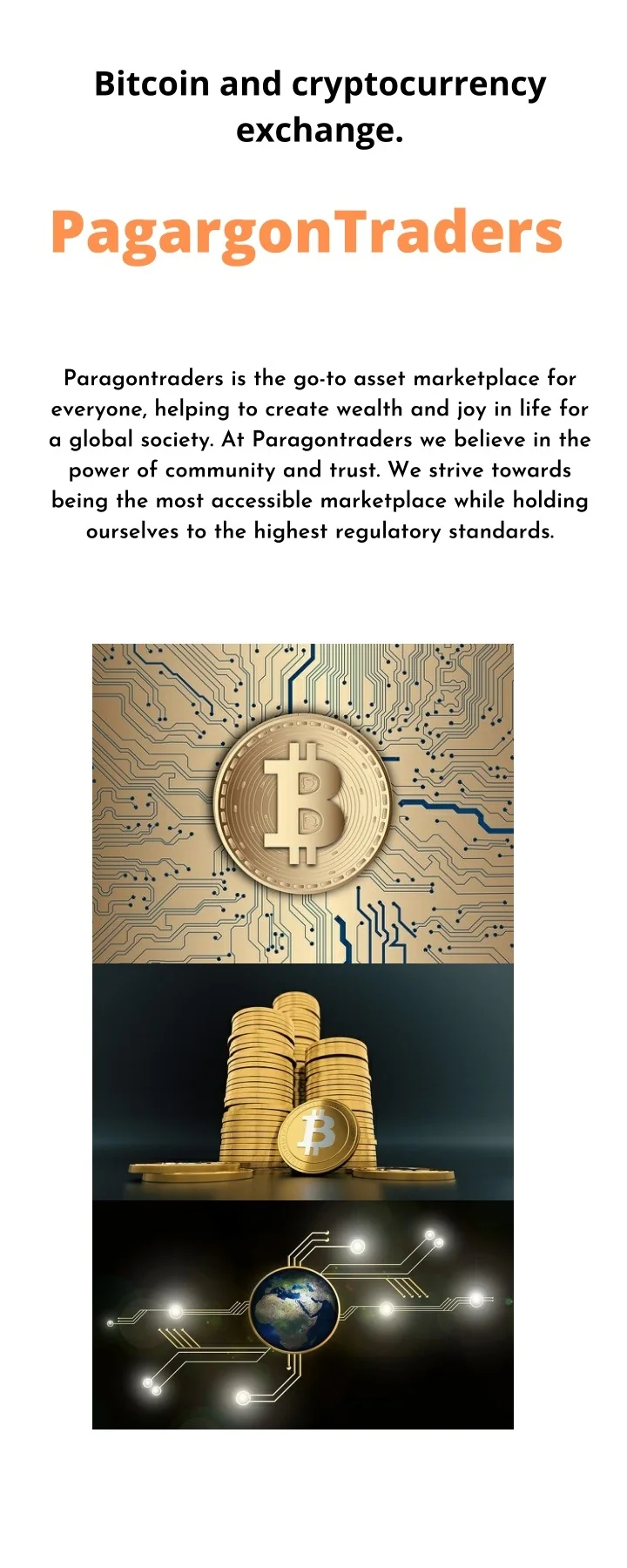 PPT - Bitcoin and cryptocurrency exchange - PagargonTraders PowerPoint ...