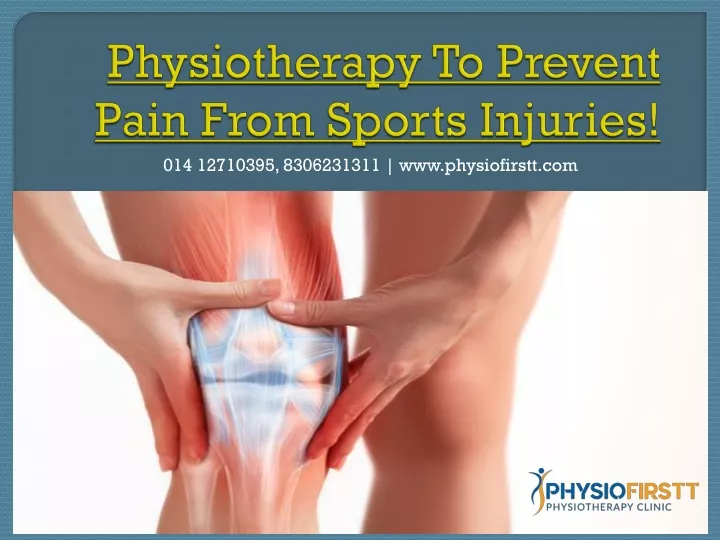 physiotherapy to prevent pain from sports injuries