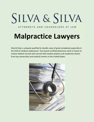 Malpractice Lawyers