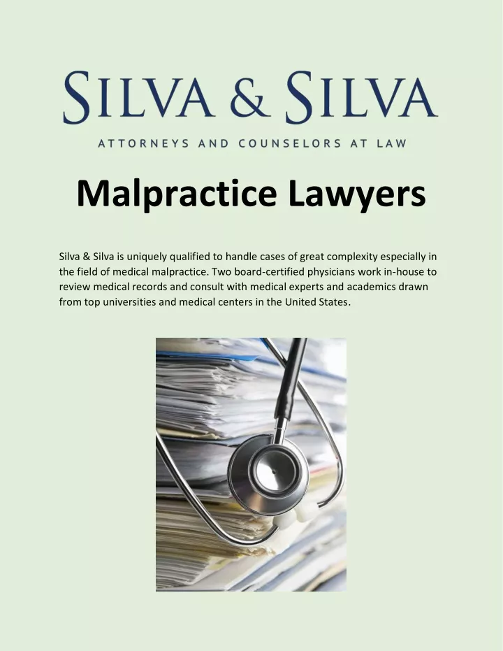 malpractice lawyers