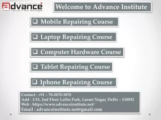 Mobile Repairing Course Laxmi Nagar In Delhi
