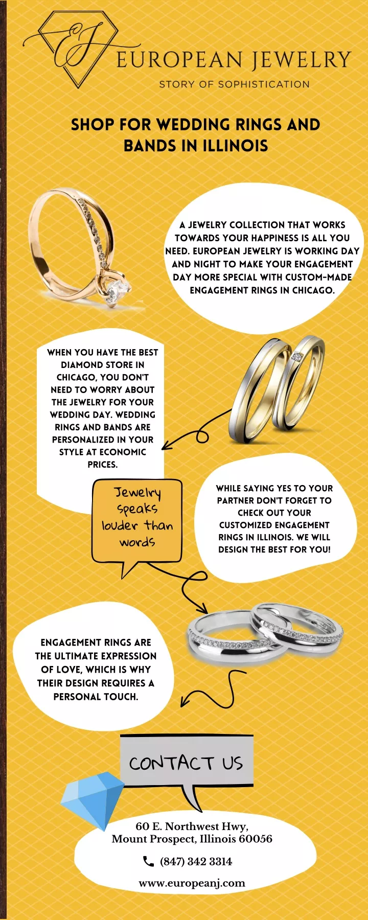 shop for wedding rings and bands in illinois