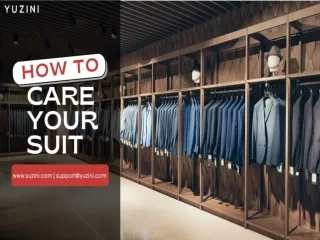 How to Care for Your Suit _ Men's Suits Dubai _ Tailored suits in Dubai
