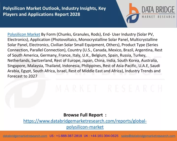 polysilicon market outlook industry insights