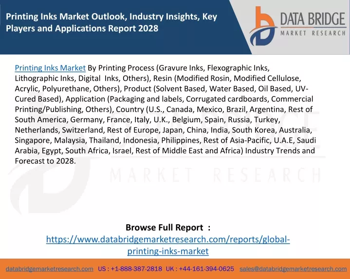 printing inks market outlook industry insights